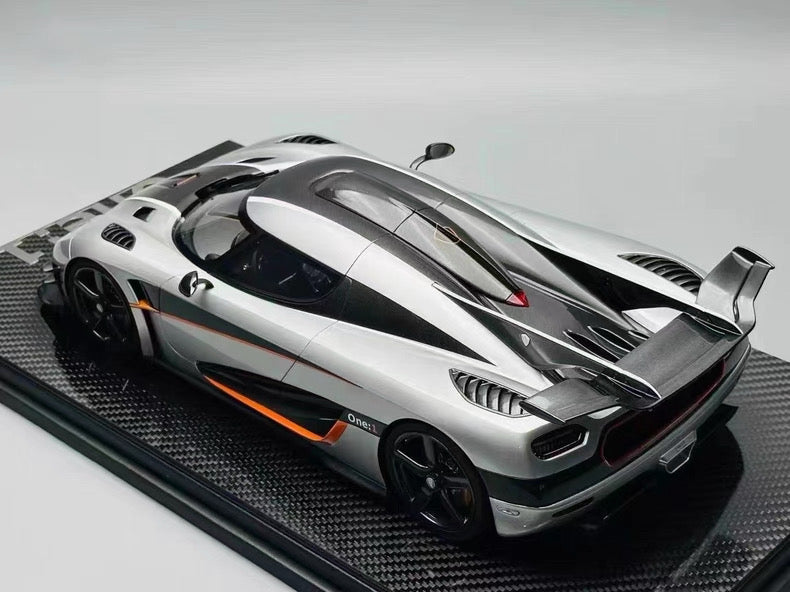 Frontiart 1/12 Koenigsegg One:1 Resin Model | Silver Edition | Collector Grade