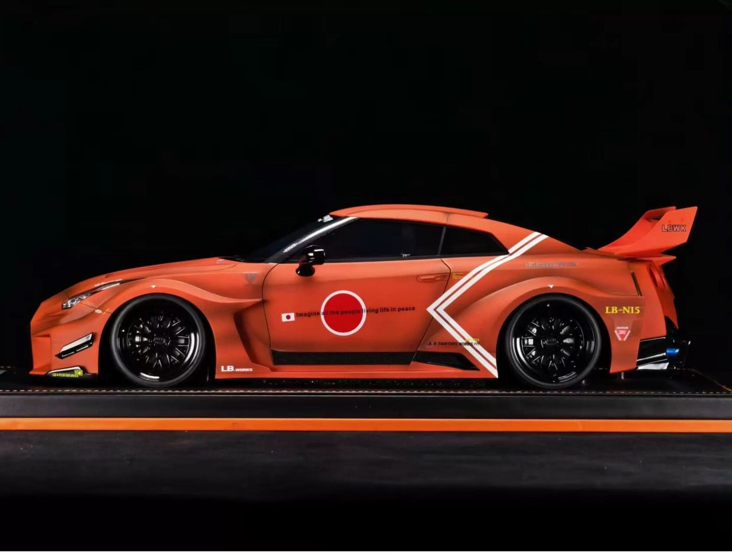IVY 1/12 LB-Nissan GT-R R35 GT-RR Resin Model