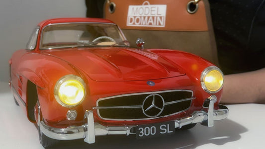 Ixo 1/8 Mercedes-Benz 300 SL Gullwing – Fully Assembled Pro-Built Model Car