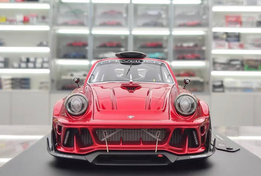 Dreamwalkers 1/18 Porsche 911 CHEVALIER D995 Flame Red Resin Model