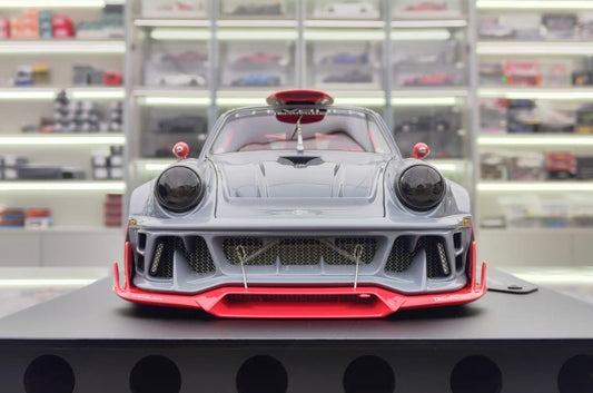 Dreamwalkers 1/18 Porsche 911 RWB Style Widebody Resin Model Grey