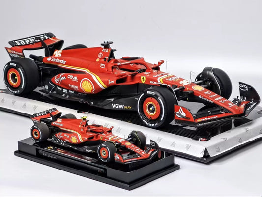 Amalgam 1/8 Ferrari SF-24 Formula 1 Resin Model – Charles Leclerc