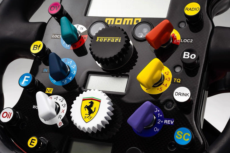 Amalgam 1:1 Ferrari F2004 Formula 1 Steering Wheel Resin Replica