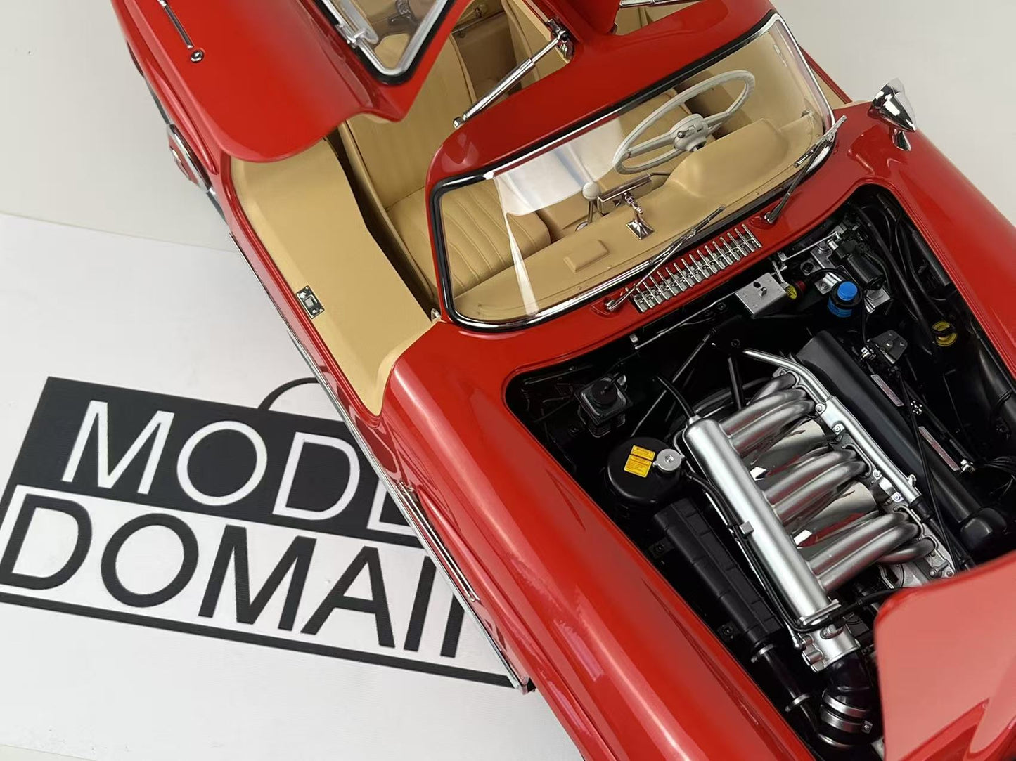 Ixo 1/8 Mercedes-Benz 300 SL Gullwing – Fully Assembled Pro-Built Model Car