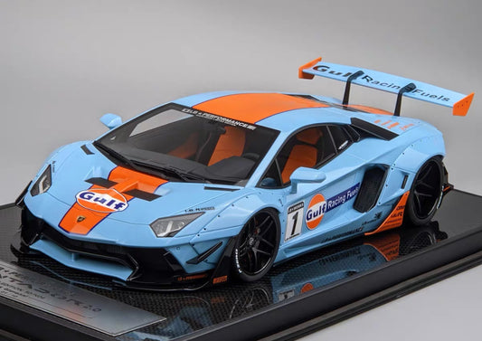 DG 1/12 Aventador 2.0 Gulf Livery Resin Model – Limited Edition