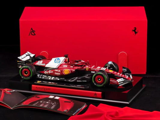 Amalgam 1/18 Ferrari SF-25 #16 Charles Leclerc Resin F1 Model
