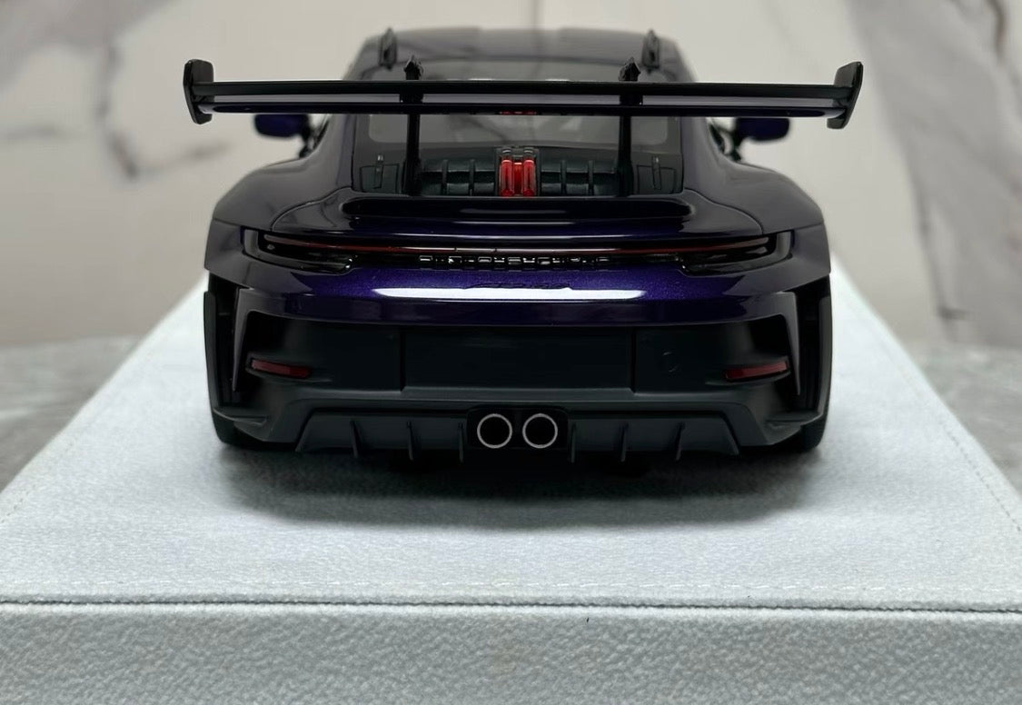 FuelMe Porsche 911 GT3 RS 992 Amethyst Purple No.01/30 1/18 Resin Model