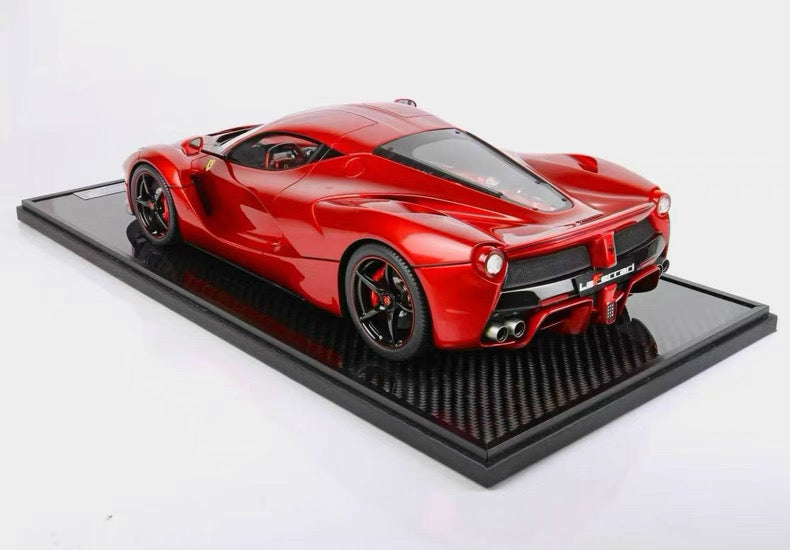 BBR 1/12 Ferrari LaFerrari Aperta Resin Model Metallic Red