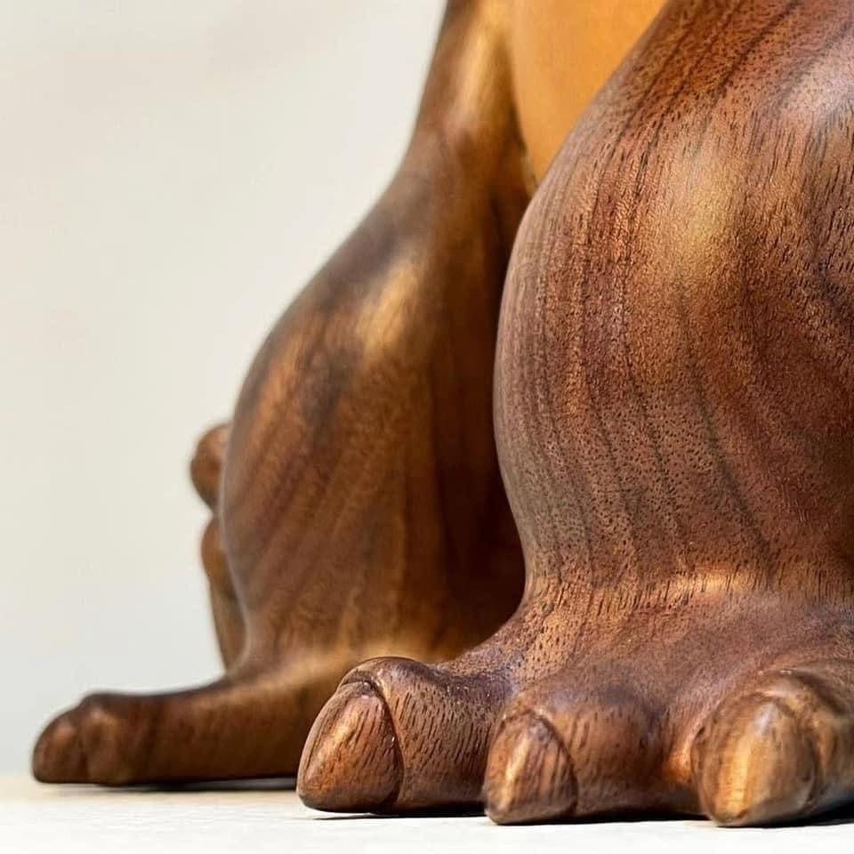 Disney x ge stitch wooden sculpture – museum eternal series – limited 100 + 10 ap – 50cm