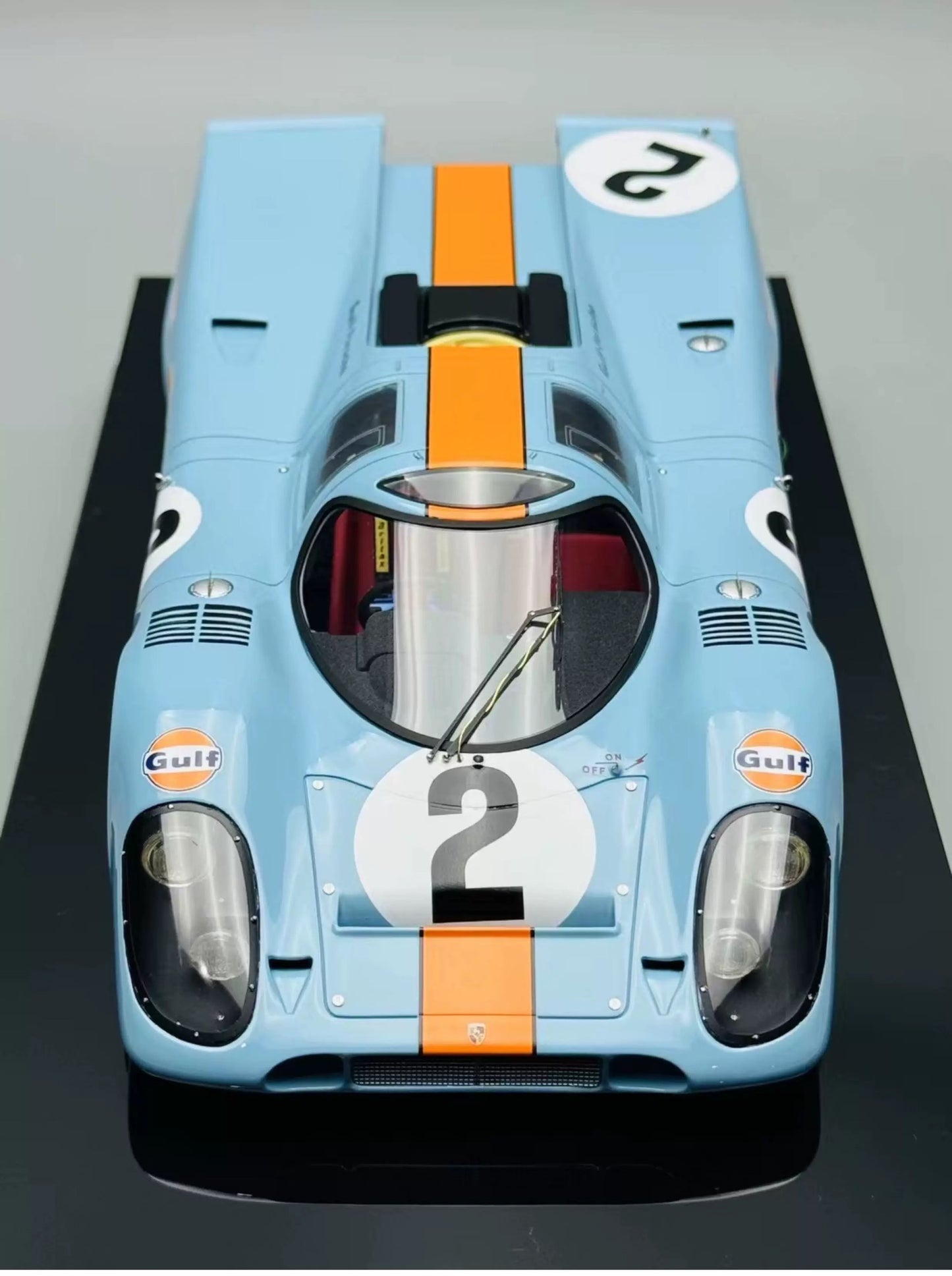 Amalgam 1/18 Porsche 917K Daytona Gulf Livery Resin Model