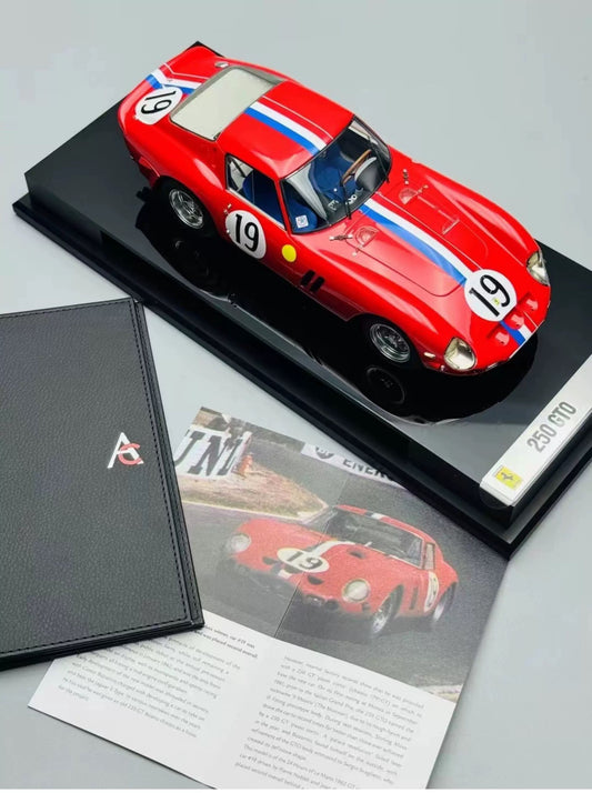 Amalgam 1/18 Ferrari 250 GTO #19 Resin Model