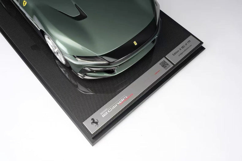 Amalgam 1/8 Ferrari 12Cilindri Spider Resin Model