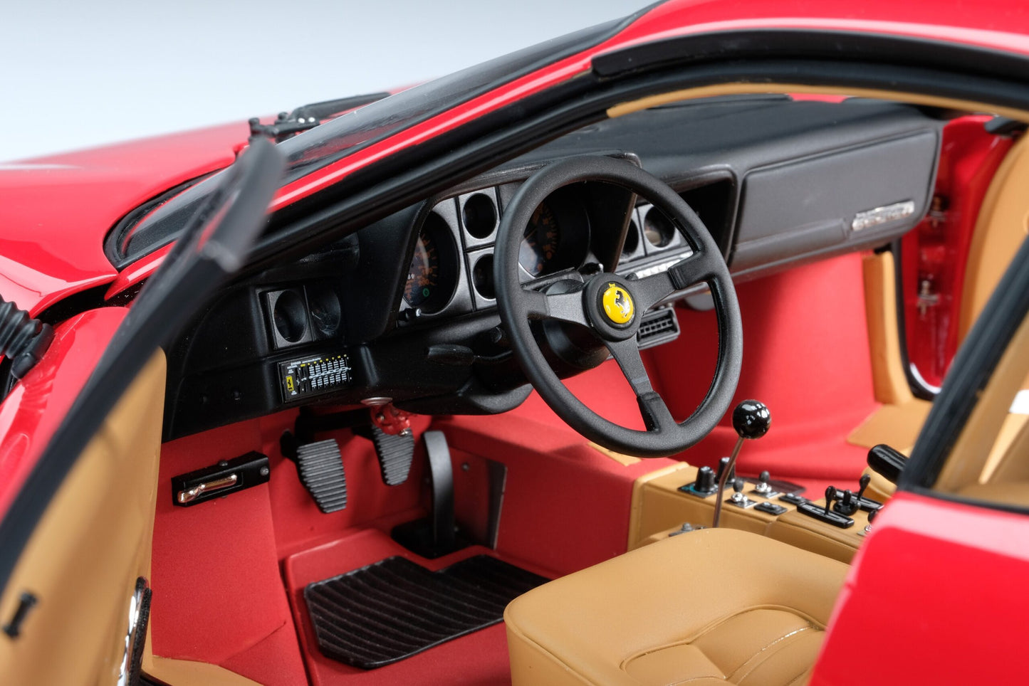 Amalgam 1/8 Ferrari BB 512i (1981) – Red Resin Model | Air Shipping from China