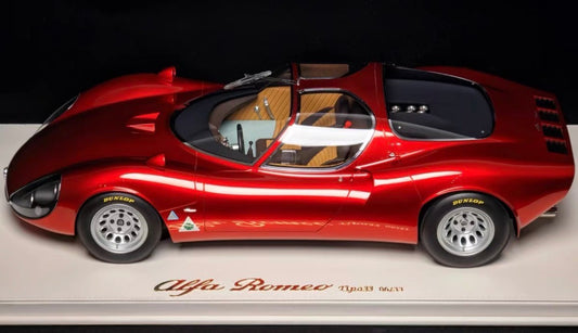 DMH 1/8 Alfa Romeo Tipo 33 Stradale Early – Metallic Red Limited x33