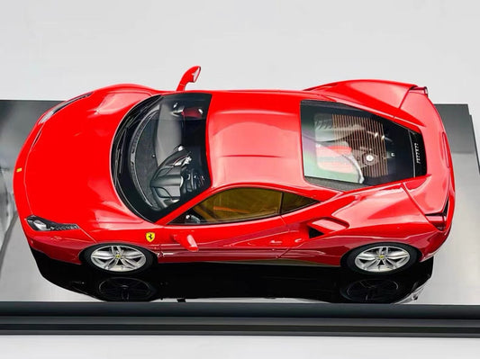 Amalgam 1/18 Ferrari 488 GTB Resin Model