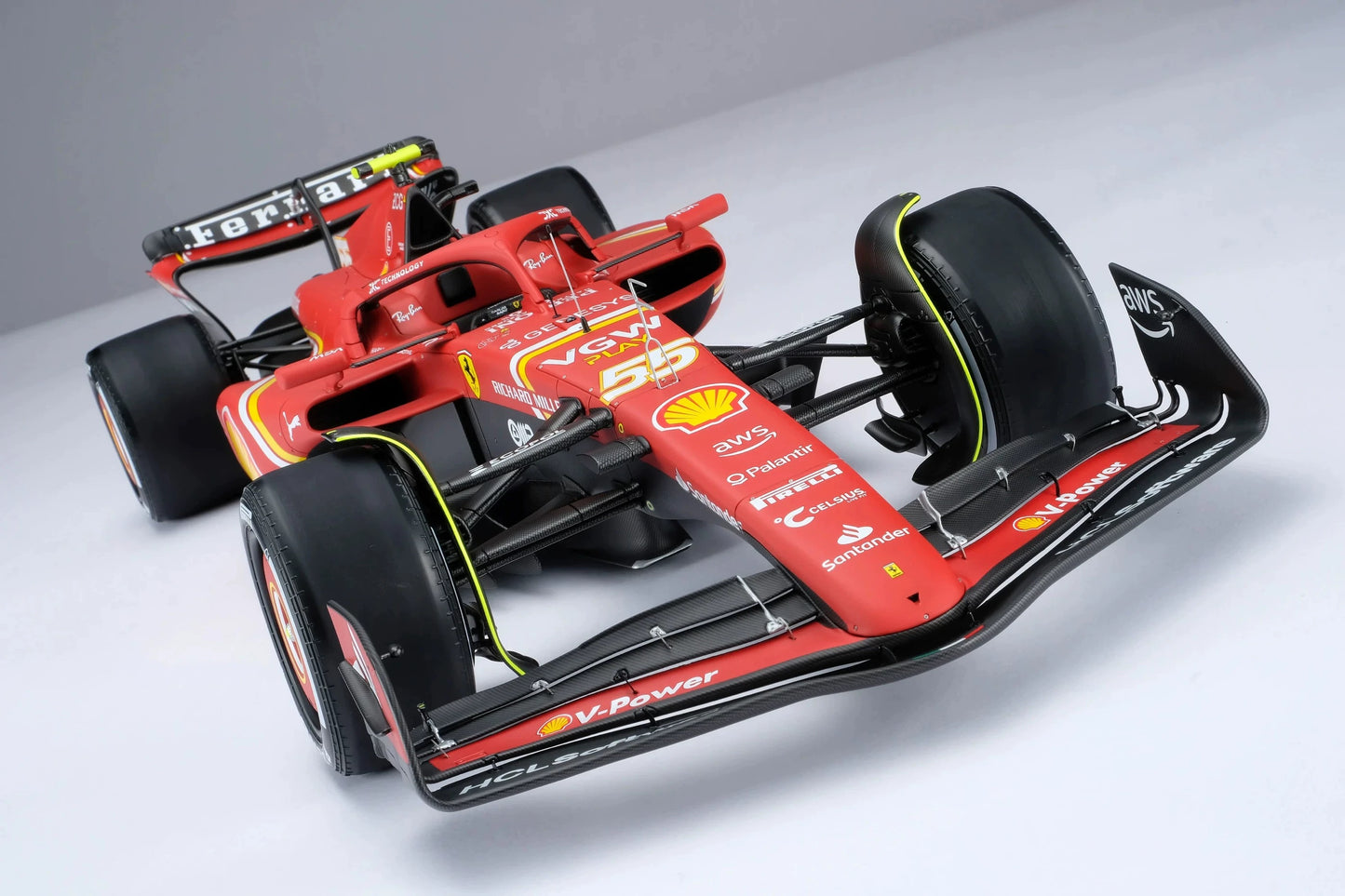 Amalgam 1/8 Ferrari SF-24 2024 Australian Grand Prix Resin Model