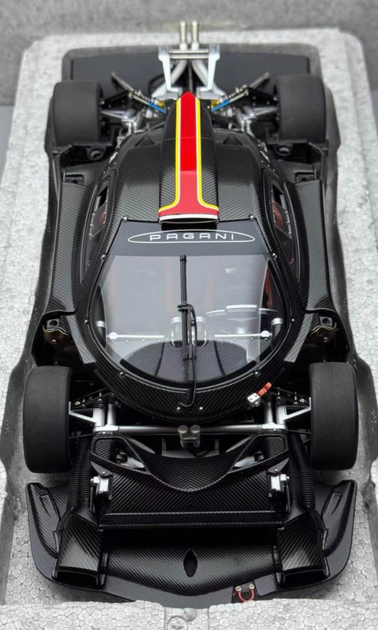 AUTOart 1/18 Pagani Zonda Revolution Carbon Black Diecast Model