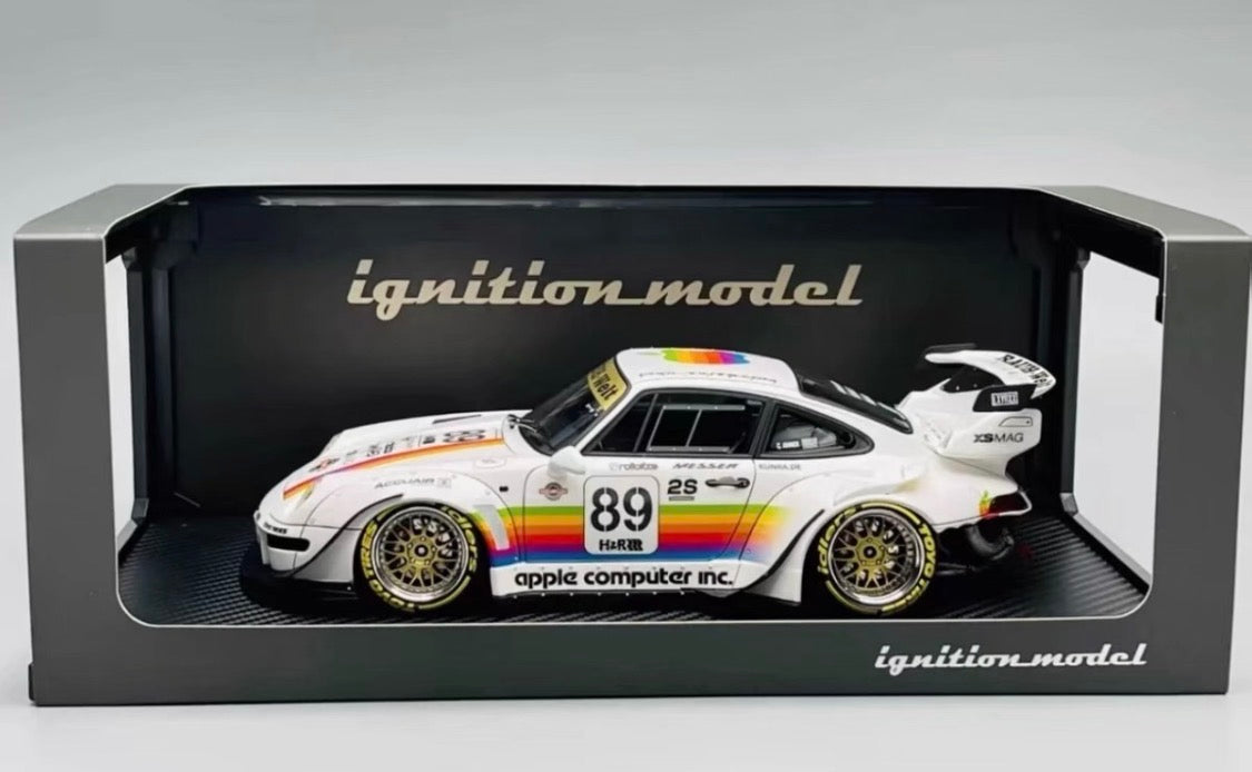 Ignition Model 1/18 Porsche RWB 964 Apple Racing #89