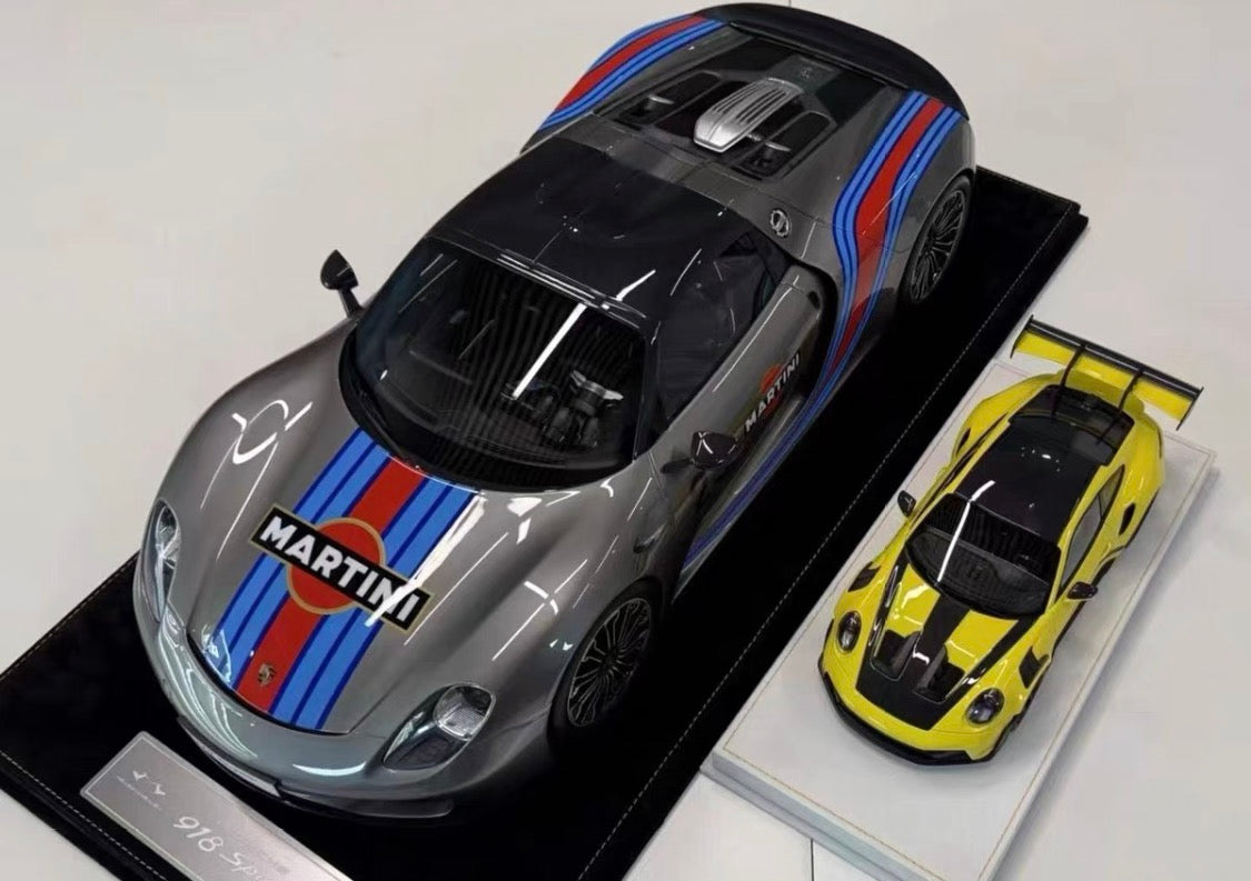 HH Model 1/8 Porsche 918 Spyder Resin Model