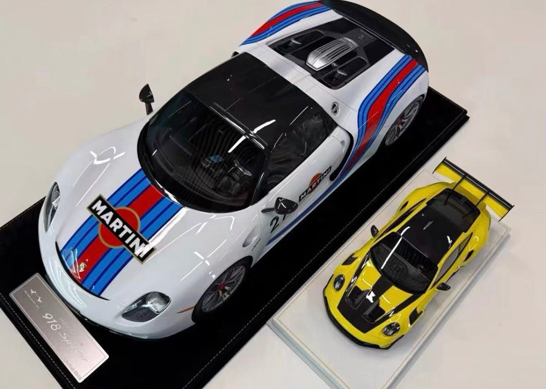 HH Model 1/8 Porsche 918 Spyder Resin Model