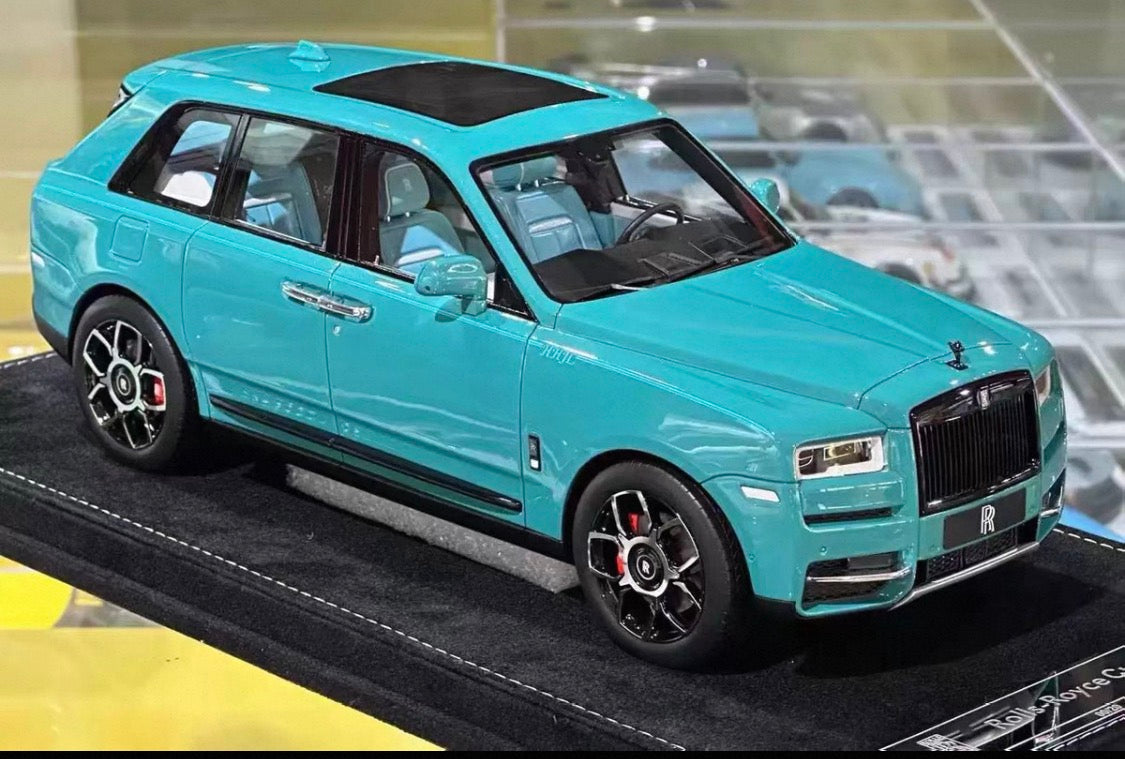 HH Model 1/18 Rolls-Royce Cullinan Imperial Green Resin Model