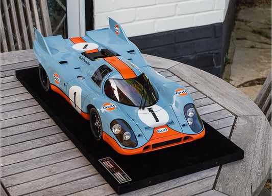 Pocher 1/8 Porsche 917K Gulf Edition Finished Model – In Stock