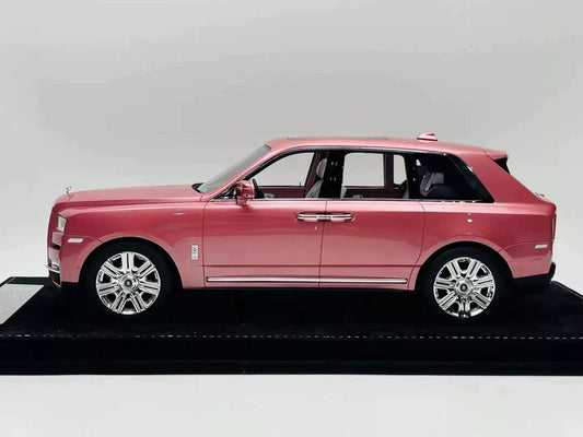 HH Model 1/18 Rolls-Royce Cullinan Sakura Pink Resin Model