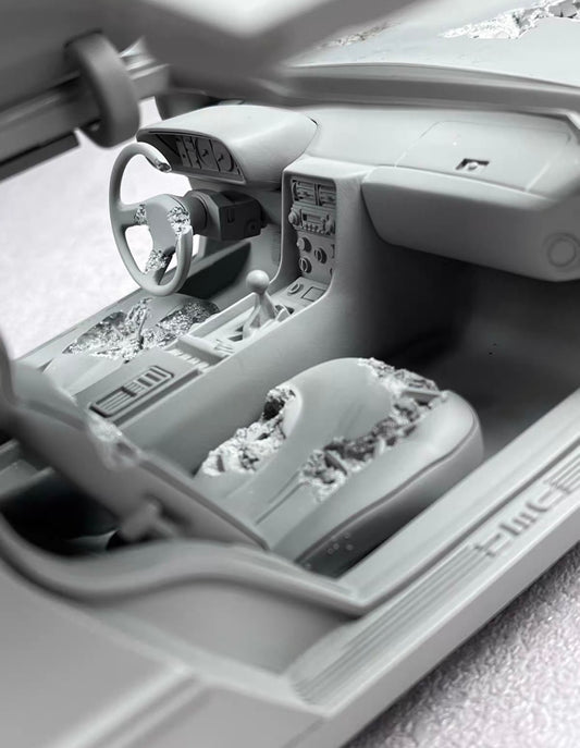 Daniel Arsham x DeLorean “Eroded DeLorean” Gray