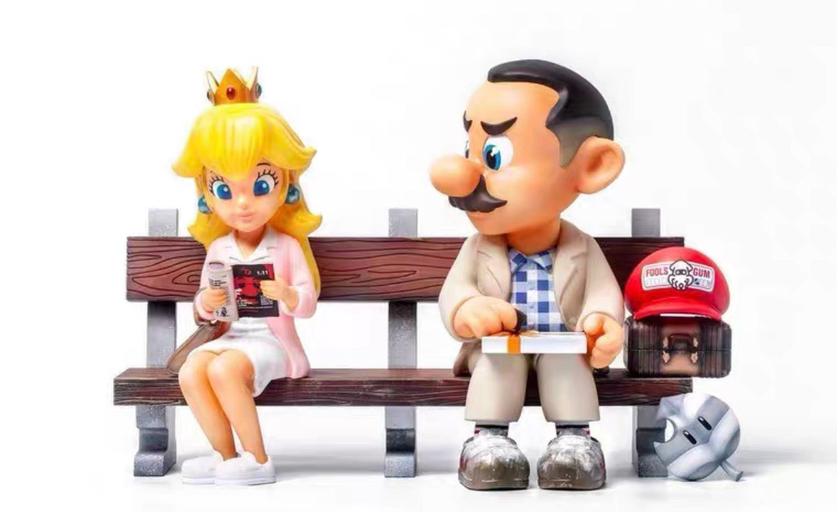 Fools Paradise Run Mario Run Forrest Gump Banch Version Crossover Designer Figure