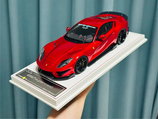 Davis & Giovanni 1/18 Ferrari 812 Superfast SVR Candy Red Limited 6