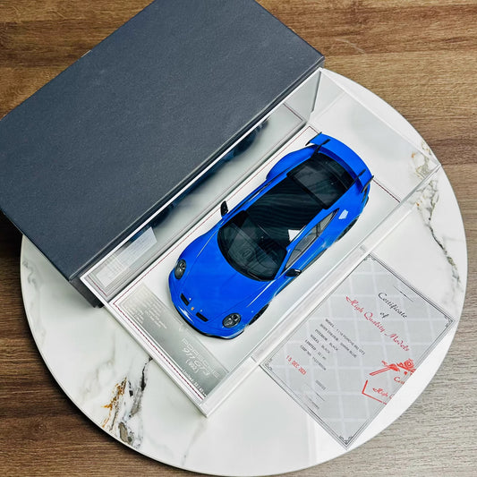 Davis&Giovanni 1/18 Porsche 911 GT3 (992) Shark Blue Limited 40 Resin
