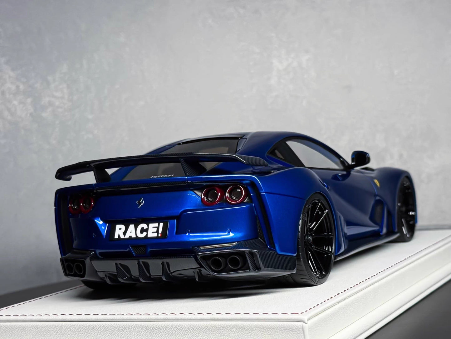 Davis & Giovanni 1/18 Ferrari 812 N-Largo Candy Blue Resin Model Limited 8