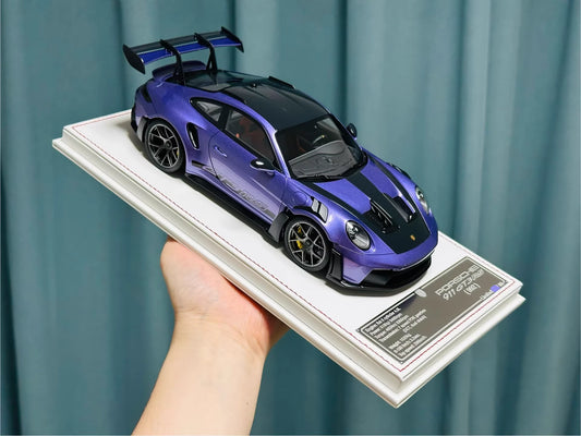 Davis & Giovanni 1/18 Porsche 911 GT3 RS 992.1 PTS Amethyst Purple Limited 6 pcs