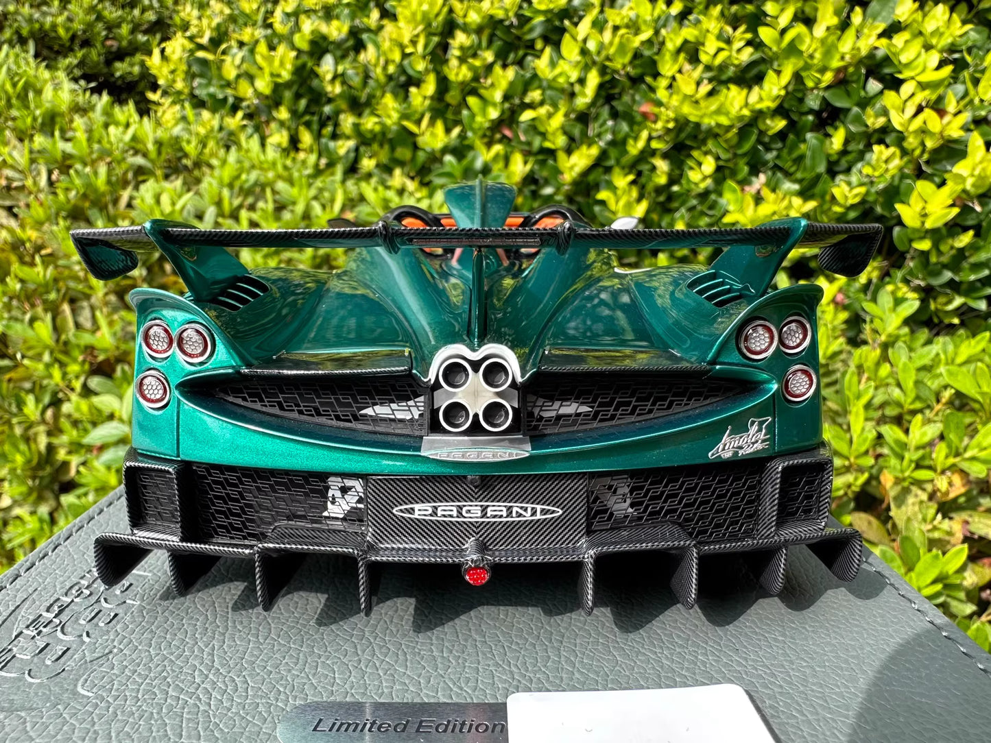 BBR Models 1/18 Pagani Imola Roadster Verde Rio Green Resin Model