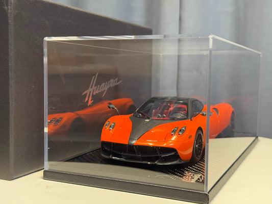 BBR 1/18 Pagani Huayra Roadster Resin Model Metallic Orange Limited Edition