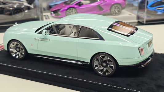 HH Model 1/18 Rolls-Royce Spectre Resin Model – Mint Green (Limited 50)