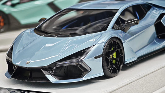 BBA Model 1/18 Lamborghini Revuelto Resin Model – Ice Blue (Limited 10)