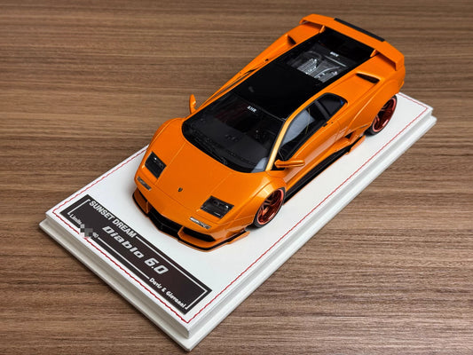 Davis & Giovanni 1/18 Lamborghini Diablo 6.0 Arancio Atlas Orange, Limited 30
