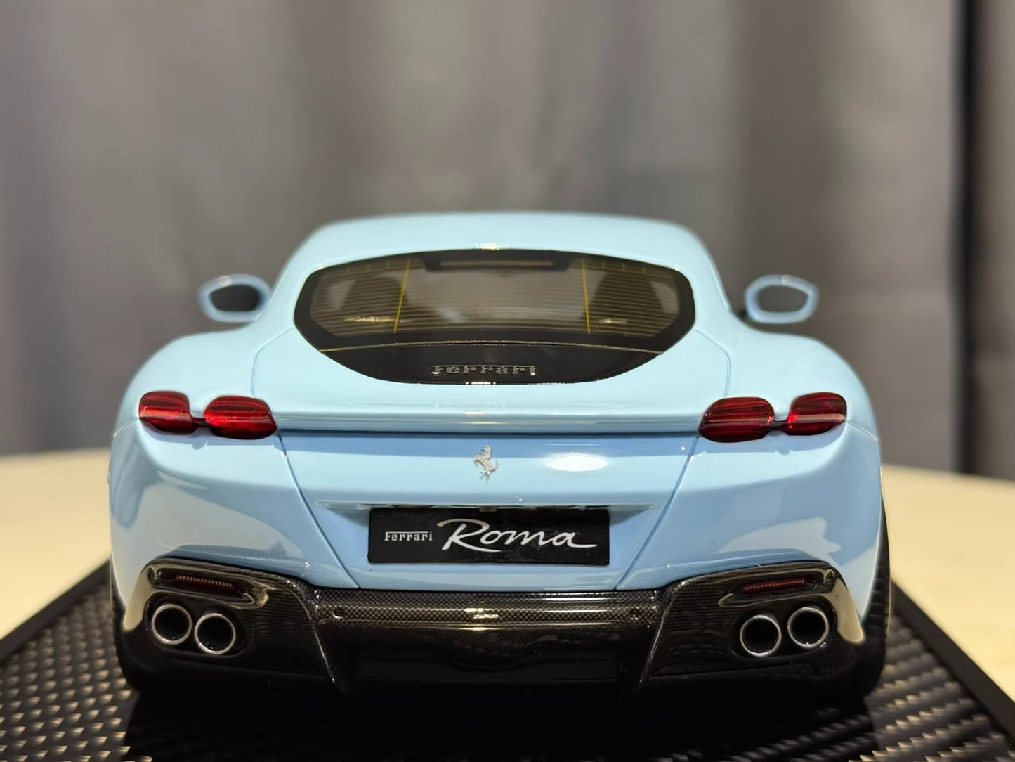 BBR 1/18 Ferrari Roma · Azzurro Racing No.9 · Limited 20