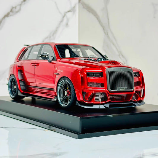 DreamWalkers 1/18 Rolls-Royce Cullinan RR.Darknight D900 Flame Red Resin Model LE 99