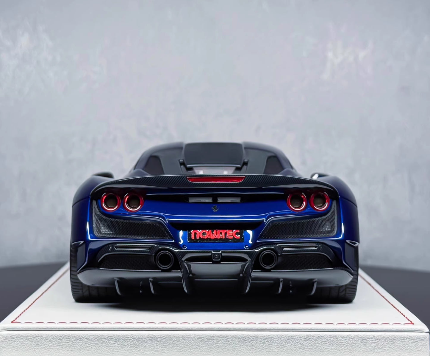 Davis & Giovanni 1/18 Ferrari F8 Tributo N-Largo Metallic Blue Resin Model Limited 15