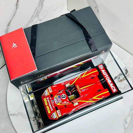 Amalgam 1/18 Ferrari 333 SP 1997 Le Mans #3 Moretti Racing Resin Model
