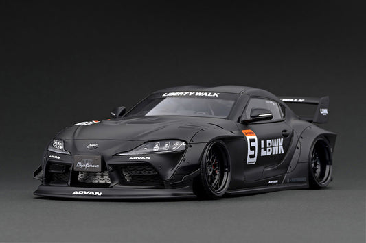 Ignition Model 1/18 LB-WORKS Toyota Supra (A90) Matte Black Resin IG2652
