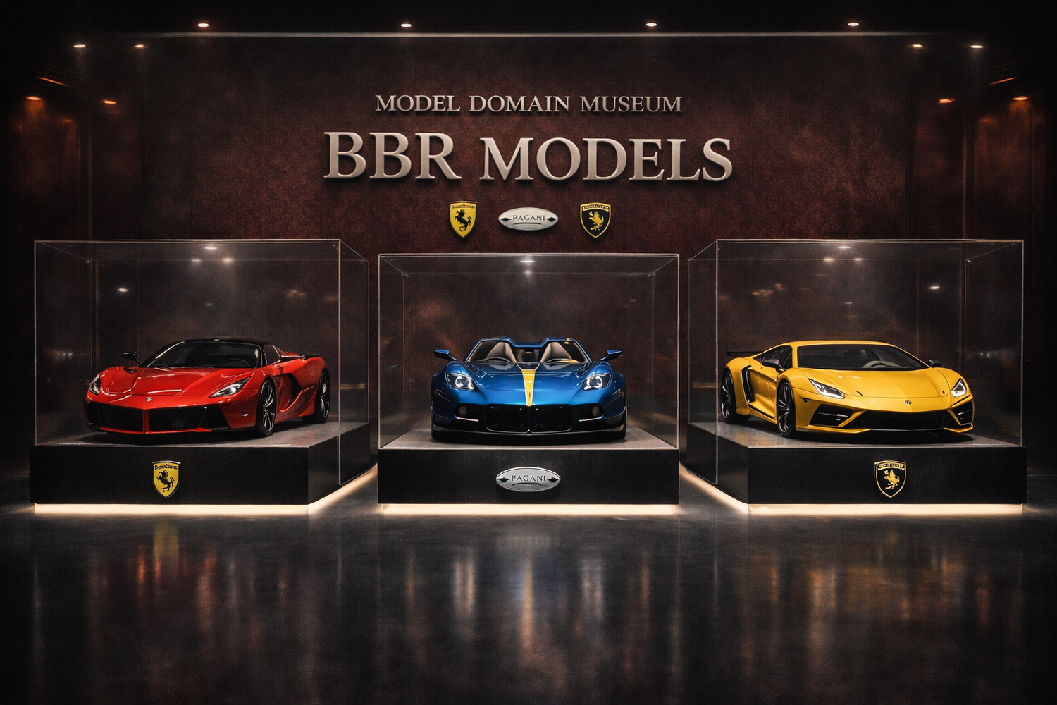 BBR Italian Performance Icons · 1/18 Resin Collection