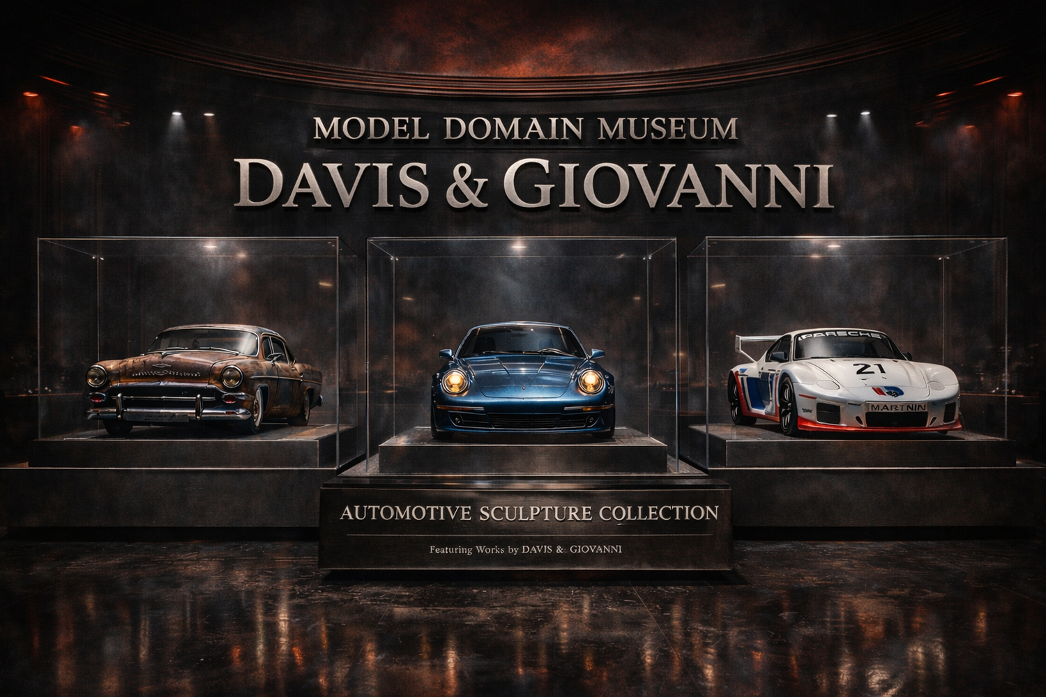 Davis & Giovanni 1/18 Resin Model Collection | Model Domain Museum-Grade Editions