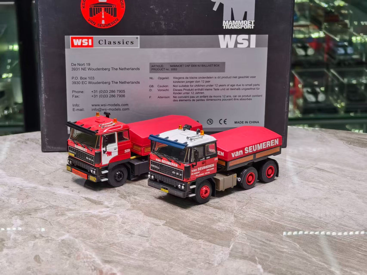 Scale Model MAMMOET WSI DAF 1:50 - immagine 1
