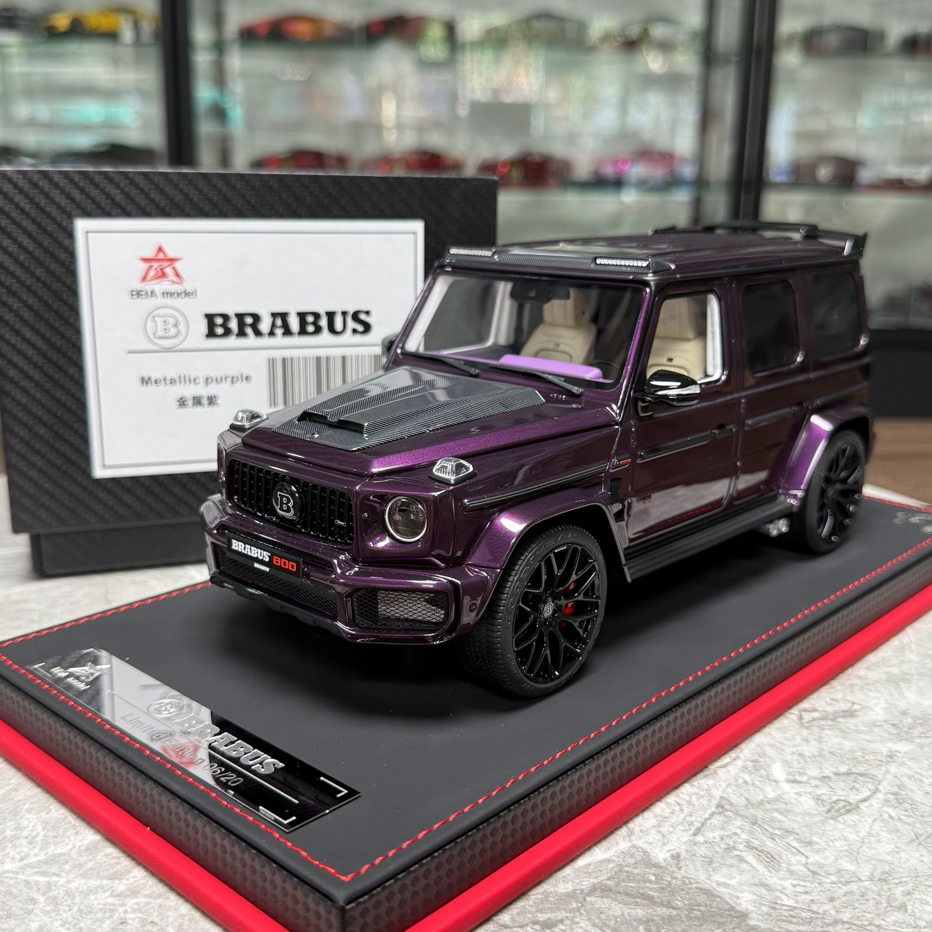 BBA Model Mercedes-Benz Brabus G800 1:18 Resin Model image 1