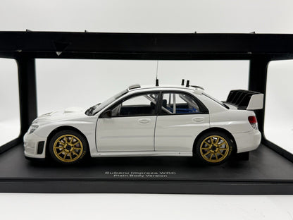 AUTOart SUBARU IMPREZA WRC 2006 1:18 White - immagine 1