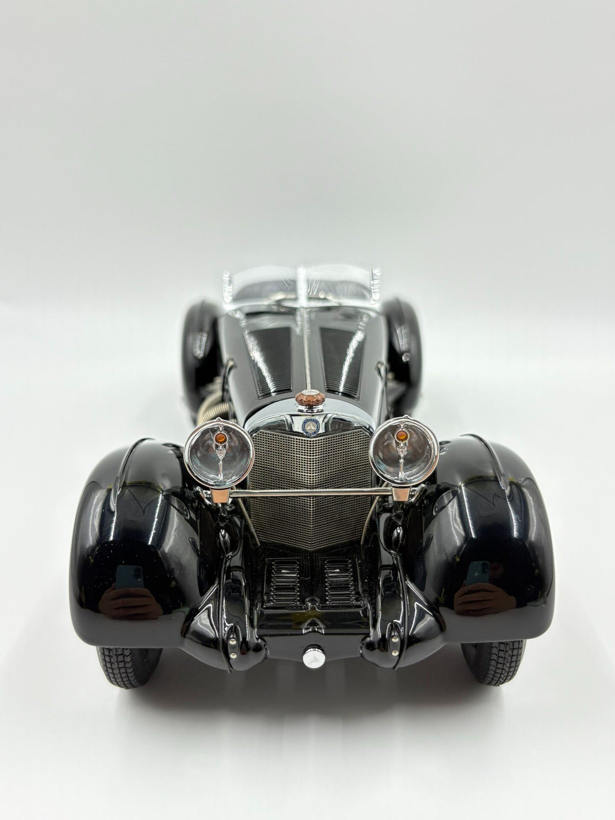 Scale Model CMC Mercedes-Benz SSK Trossi PRINCE 1:18 Black - immagine 1