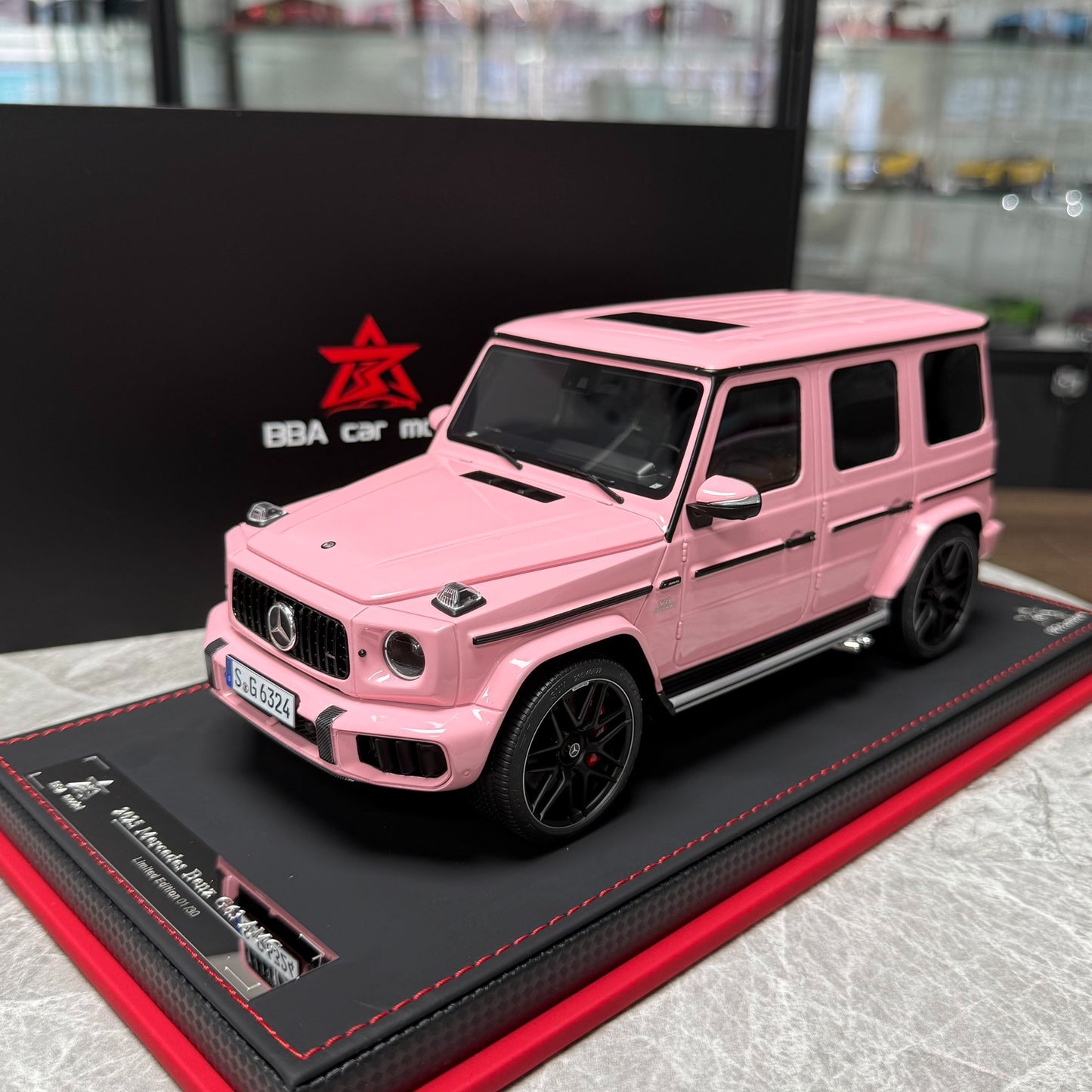 BBA Model Mercedes-Benz Mercedes Benz G63 AMG 2025 1:18 Resin Model image 1